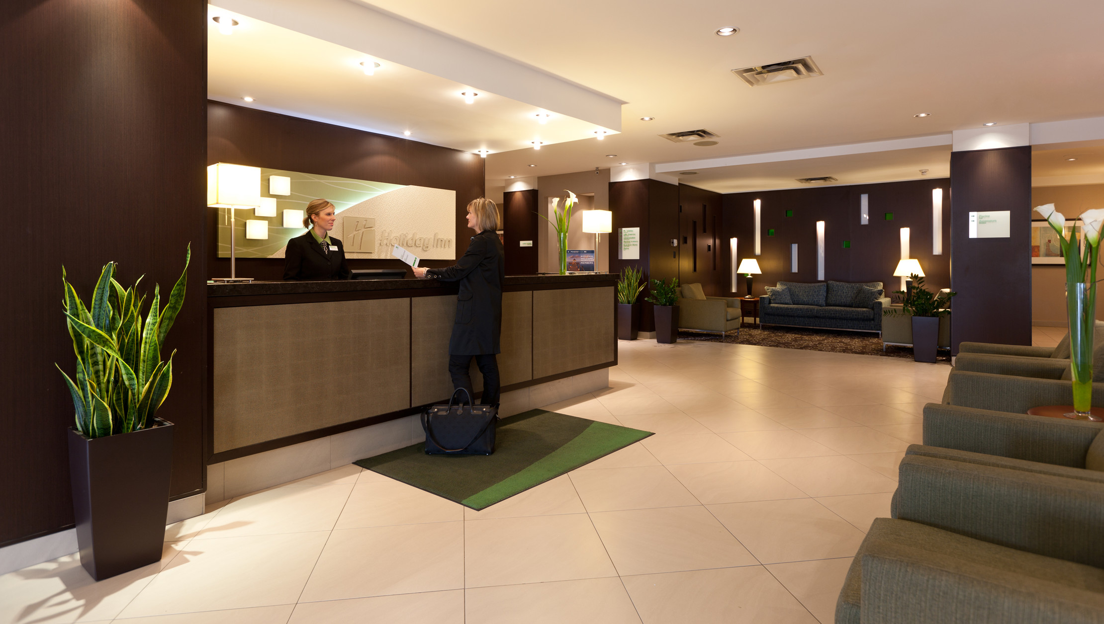 Photo of Holiday Inn Laval lobby & front desk